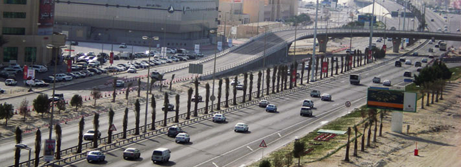 Construction of Bahrain City Center Interchange