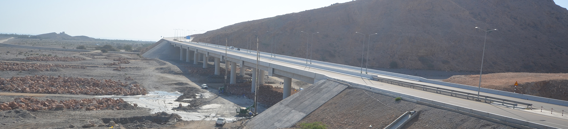 Design and Construction of Repair Works along the Quriyat-Sur Road