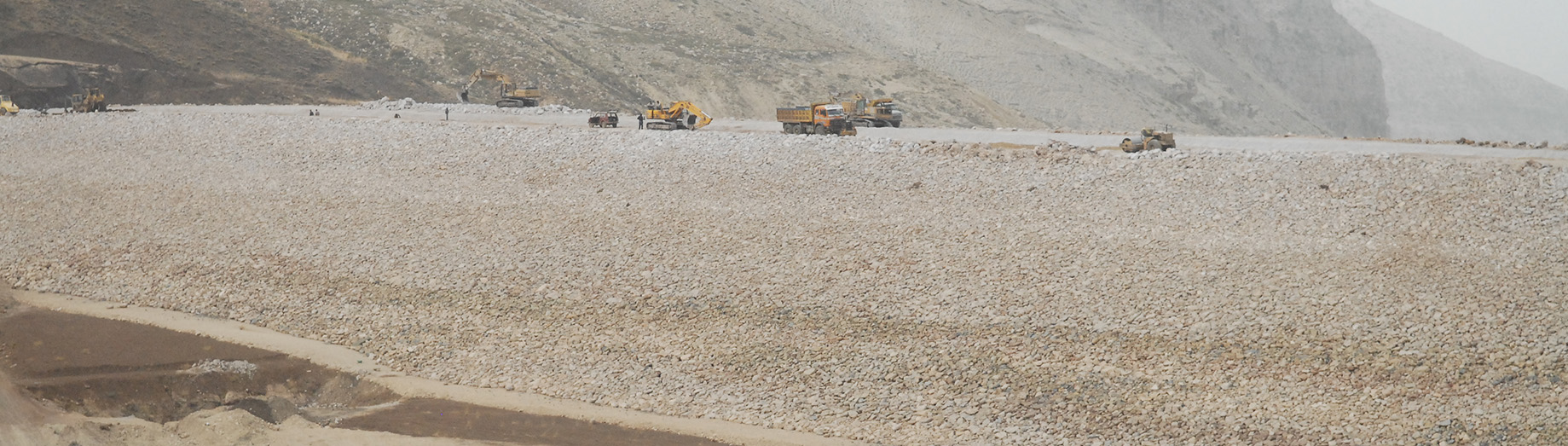 Construction of Brissa Dam and Lake