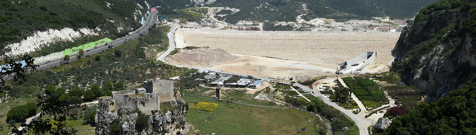 Construction of the Mseilha Dam and Lake