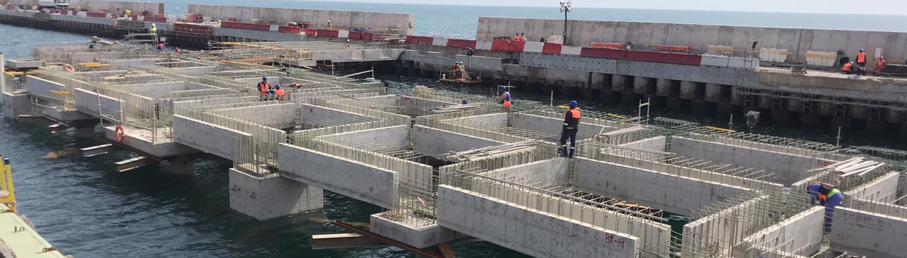 D&C of Breakwater and Cargo Pier Repairs at Kuwait Naval Base