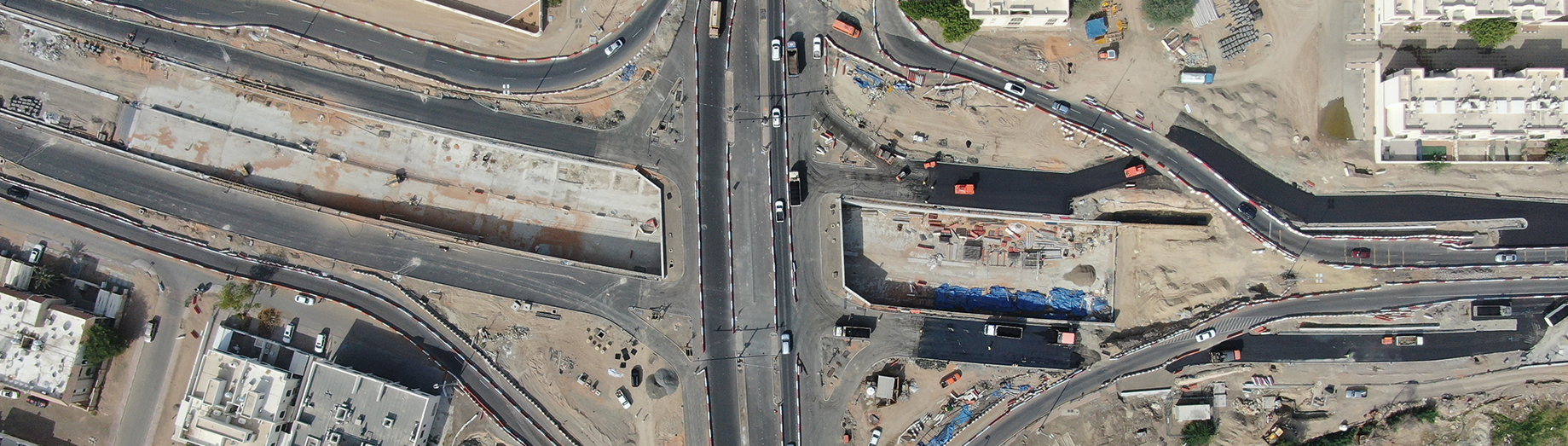 Construction of Tunnel in Sultan Bin Khalifa Roundabout at IP131