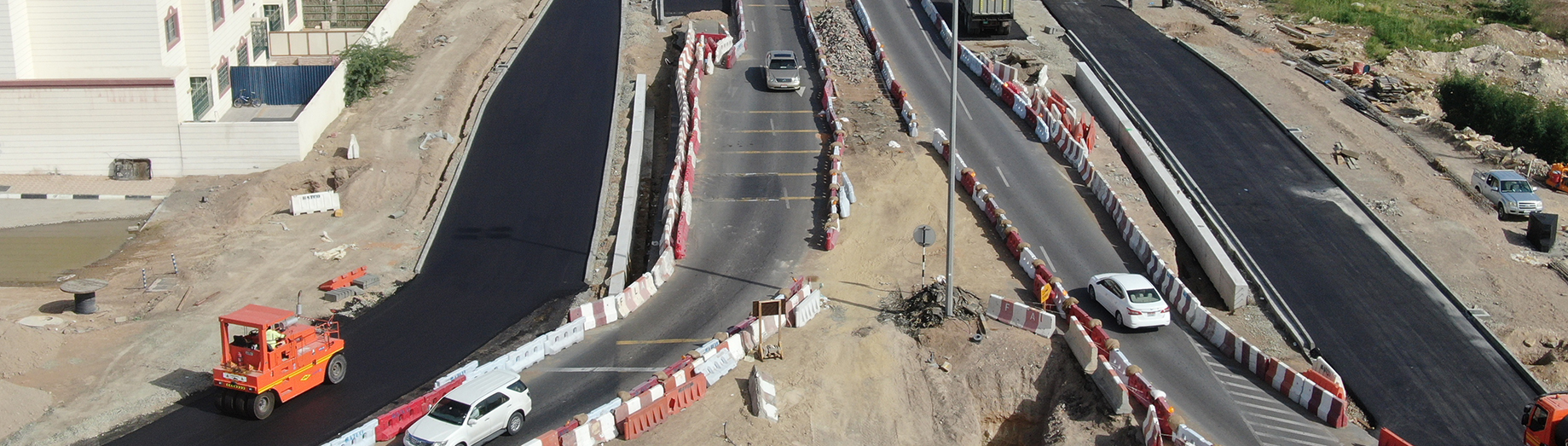 Construction of Tunnel in Sultan Bin Khalifa Roundabout at IP131