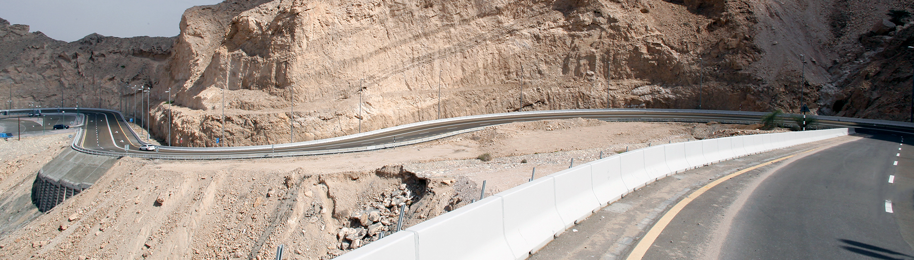 Protection & Stabilization of Rock Cut & Fill Areas of Jabel Hafeet