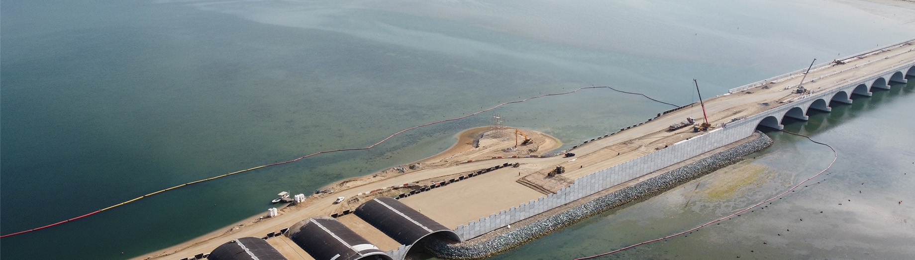 Bridge and Road Connection from E11 to Siniya Island