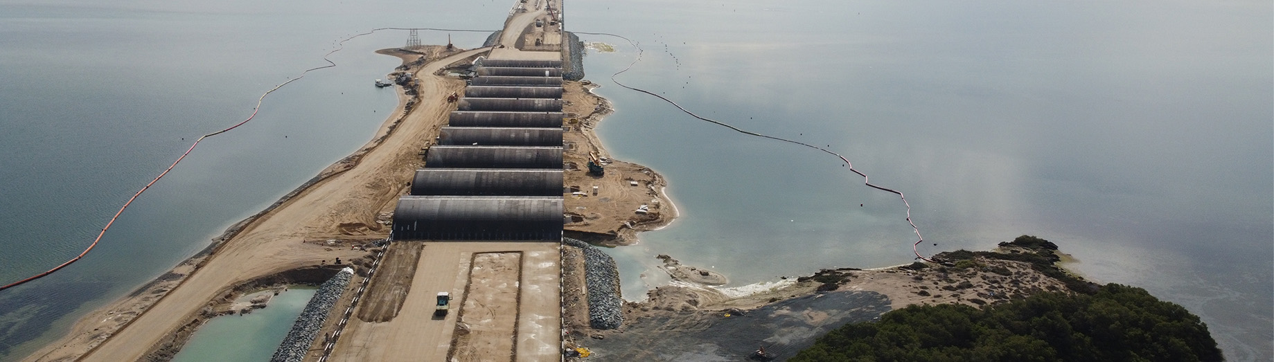 Bridge and Road Connection from E11 to Siniya Island