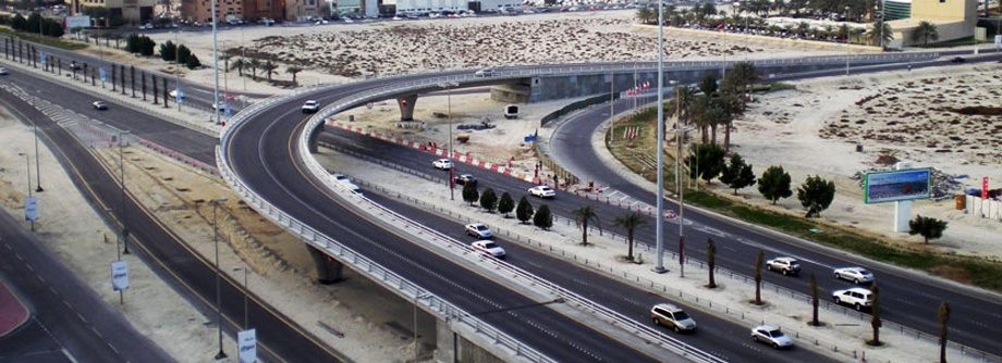 Construction of Bahrain City Center Interchange