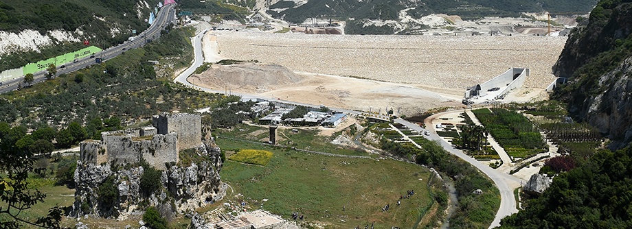 Construction of the Mseilha Dam and Lake